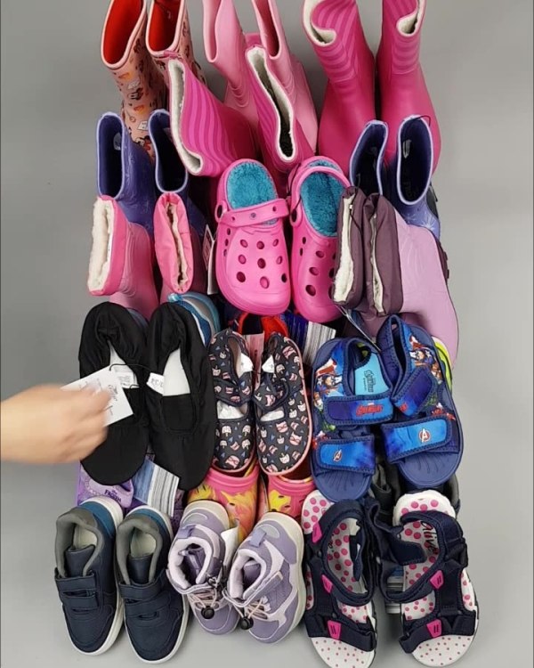 Фотография  497 - Обувь ALDI дети лето#10 кг, ЛОТ №4454 оптом в Кемерово и Кемеровской области