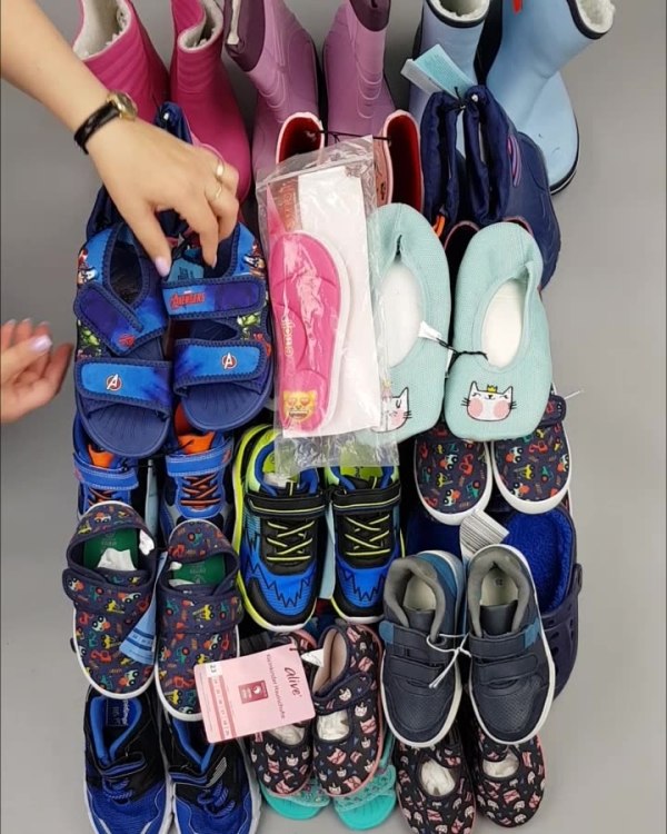 Фотография  438 - Обувь ALDI дети лето#10 кг, ЛОТ №4455 оптом в Кемерово и Кемеровской области