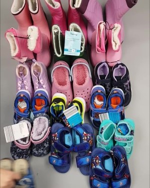 Фотография  622 - Обувь ALDI дети лето#10 кг, ЛОТ №4456 оптом в Кемерово и Кемеровской области