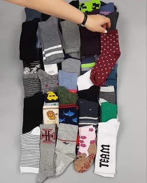 Фотография  395 - Носки дети СТОК зима#5 кг, ЛОТ №4870 оптом в Кемерово и Кемеровской области