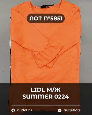 Купить LIDL Summer м/ж 022024#14 кг, ЛОТ №5851 оптом в Кемерово и Кемеровской области