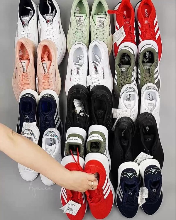 Фотография  695 - Кроссовки Adidas+Reebok#15 шт, ЛОТ №6145 оптом в Кемерово и Кемеровской области