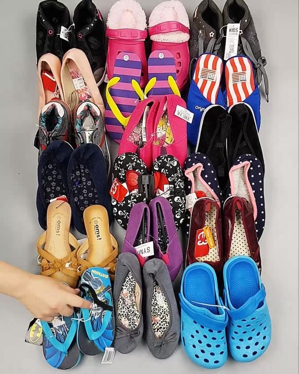 Фотография  977 - Обувь детская СТОК Summer#6,15 кг, ЛОТ №6194 оптом в Кемерово и Кемеровской области