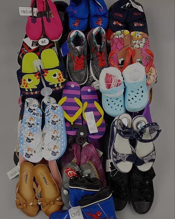 Фотография  810 - Обувь детская СТОК Summer#7,85 кг, ЛОТ №6196 оптом в Кемерово и Кемеровской области