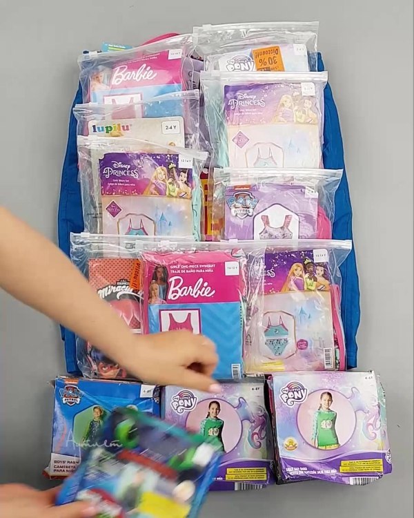 Фотография  447 - Купальники LIDL Kids#3 кг, ЛОТ №6283 оптом в Кемерово и Кемеровской области