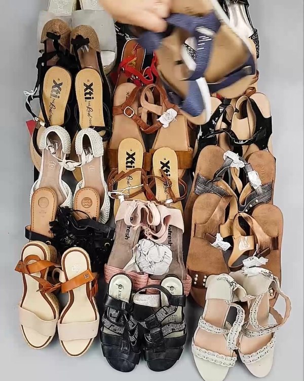 Фотография  903 - Обувь босоножки#10,9 кг, ЛОТ №6361 оптом в Кемерово и Кемеровской области