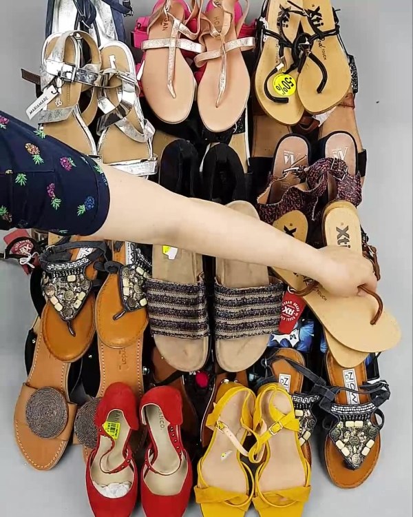 Фотография  498 - Обувь босоножки#11,2 кг, ЛОТ №6362 оптом в Кемерово и Кемеровской области