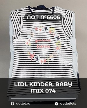 Купить LIDL Kinder Baby Winter 074#7 кг, ЛОТ №6606 оптом в Кемерово и Кемеровской области