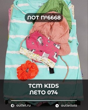 Купить TCM Kids лето 074#7 кг, ЛОТ №6668 оптом в Кемерово и Кемеровской области