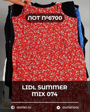 Купить LIDL Summer mix 074#15 кг, ЛОТ №6700 оптом в Кемерово и Кемеровской области