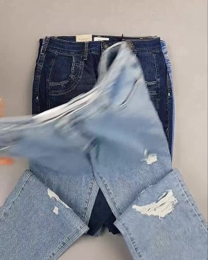 Фотография  282 - Джинсы женские Дания#10 кг, ЛОТ №6762 оптом в Кемерово и Кемеровской области