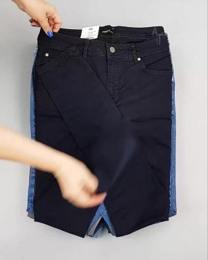 Фотография  728 - Джинсы женские Дания#10 кг, ЛОТ №6762 оптом в Кемерово и Кемеровской области