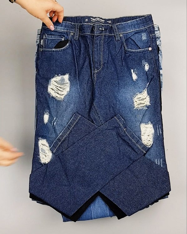 Фотография  910 - Cream Джинсы женские#25 кг оптом в Кемерово и Кемеровской области