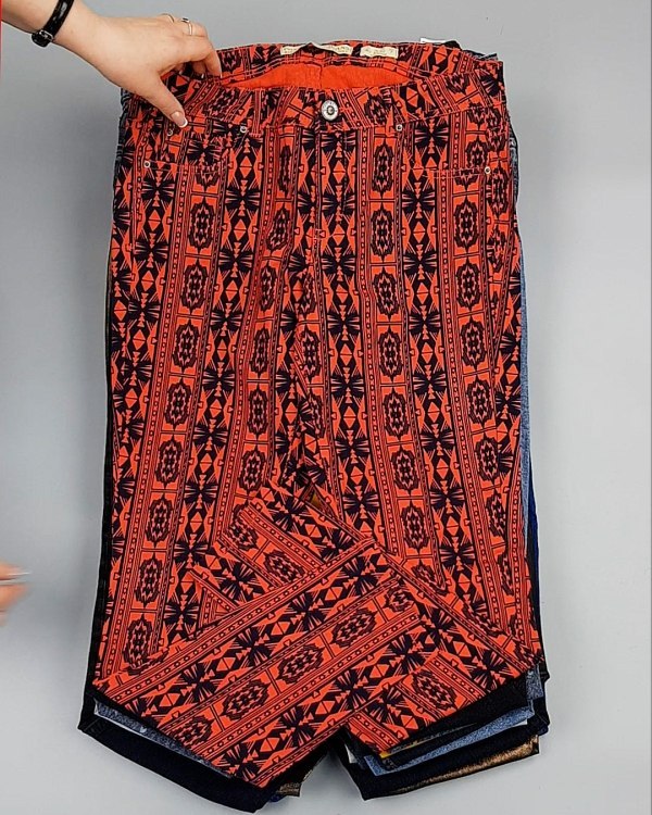 Фотография  689 - А 82202 Брюки женские (Fashion&Skinny Pants)#25 кг оптом в Кемерово и Кемеровской области