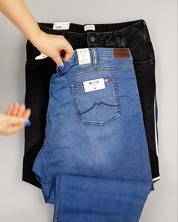 Фотография  470 - Джинсы MUSTANG м/ж#5 кг, ЛОТ №6960 оптом в Кемерово и Кемеровской области