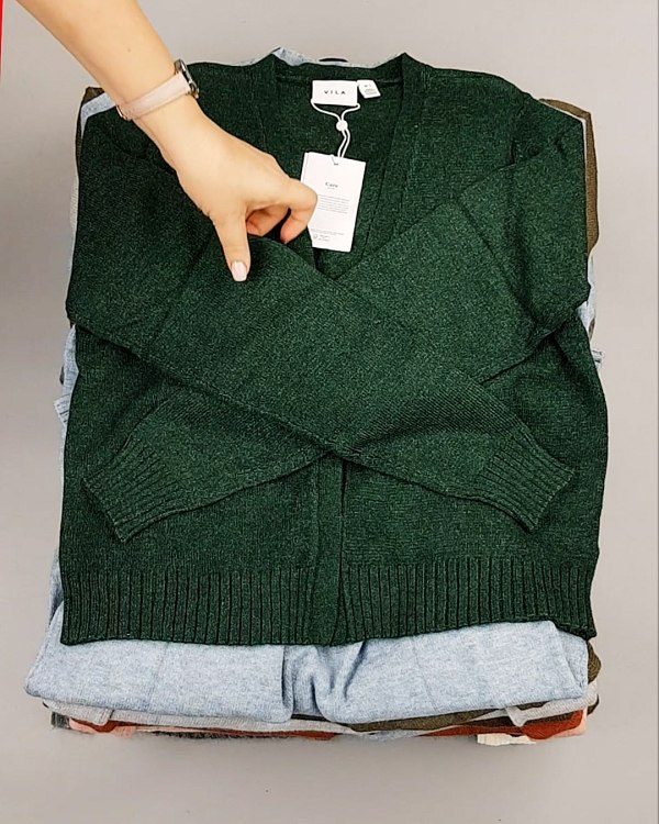 Фотография  451 - Кардиганы VILA W 104#7 кг, ЛОТ №7155 оптом в Кемерово и Кемеровской области