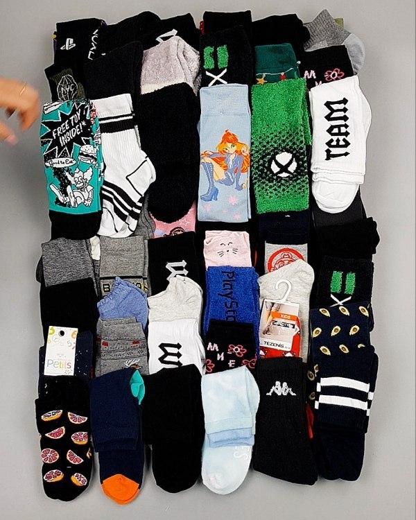 Фотография  194 - Носки дети СТОК зима#5 кг, ЛОТ №6988 оптом в Кемерово и Кемеровской области