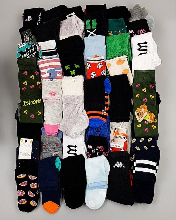 Фотография  428 - Носки дети СТОК зима#5 кг, ЛОТ №6988 оптом в Кемерово и Кемеровской области