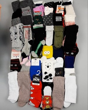 Фотография  342 - Носки дети СТОК зима#5 кг, ЛОТ №6986 оптом в Кемерово и Кемеровской области