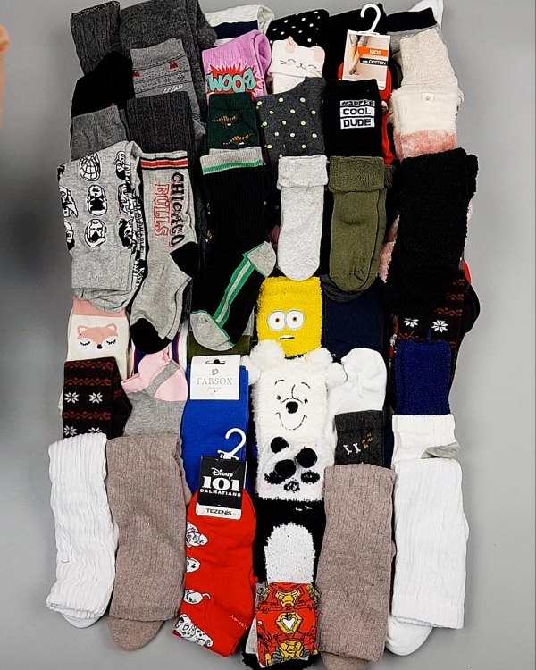 Фотография  809 - Носки дети СТОК зима#5 кг, ЛОТ №6986 оптом в Кемерово и Кемеровской области