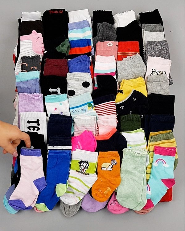 Фотография  151 - Носки дети СТОК лето#5 кг, ЛОТ №6993 оптом в Кемерово и Кемеровской области