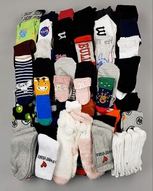 Фотография  335 - Носки дети СТОК зима#5 кг, ЛОТ №6989 оптом в Кемерово и Кемеровской области