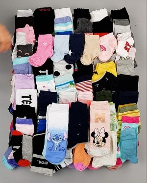 Фотография 315 - Носки дети СТОК лето#5 кг, ЛОТ №6993 оптом в Кемерово и Кемеровской области