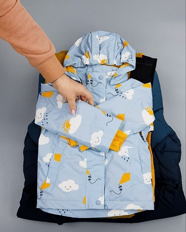 Фотография  910 - Верхняя одежда TCM kids зима 104#5 кг, ЛОТ №7263 оптом в Кемерово и Кемеровской области