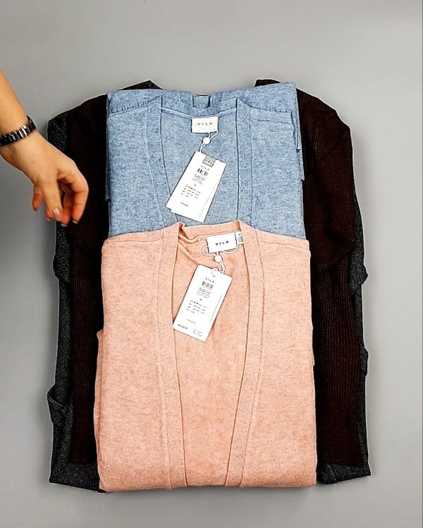 Фотография  321 - Кардиганы VILA W 104#7 кг, ЛОТ №7381 оптом в Кемерово и Кемеровской области