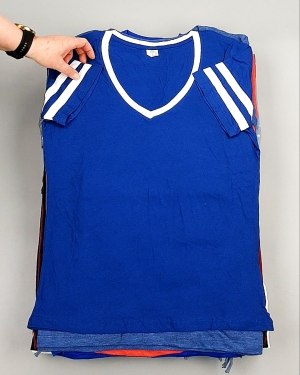 Фотография  493 - Футболки СТОК CAN 084#5 кг, ЛОТ №7839 оптом в Кемерово и Кемеровской области