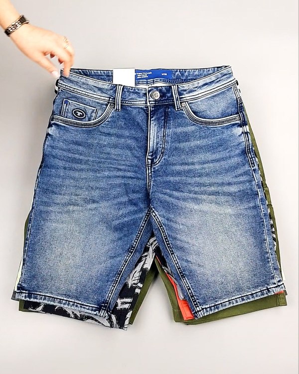 Фотография  544 - Шорты мужские TOM TAILOR 124#3,8 кг оптом в Кемерово и Кемеровской области