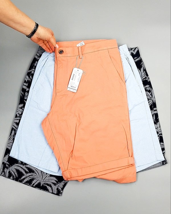 Фотография  610 - Шорты мужские TOM TAILOR 124#3,75 кг, ЛОТ №7601 оптом в Кемерово и Кемеровской области