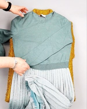 Фотография  530 - Платья СТОК CAN зима 084#7 кг, ЛОТ №7824 оптом в Кемерово и Кемеровской области