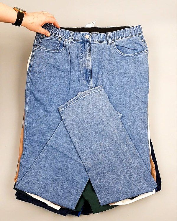 Фотография  534 - Брюки м/ж лето СТОК CAN 084#7 кг, ЛОТ №7652 оптом в Кемерово и Кемеровской области