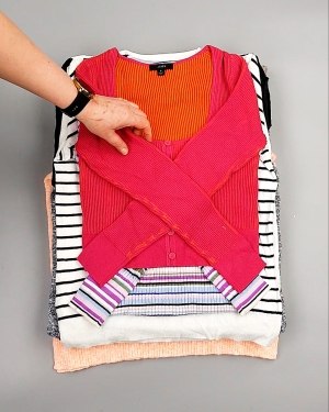 Фотография  715 - Джемпера легкие СТОК CAN 084#7 кг, ЛОТ №7635 оптом в Кемерово и Кемеровской области