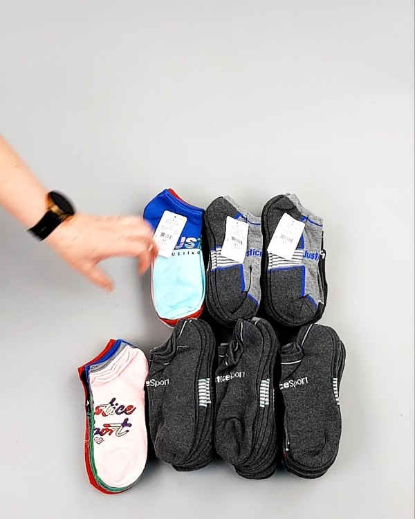 Фотография  253 - Носки дети лето CAN 084#5 кг, ЛОТ №8001 оптом в Кемерово и Кемеровской области