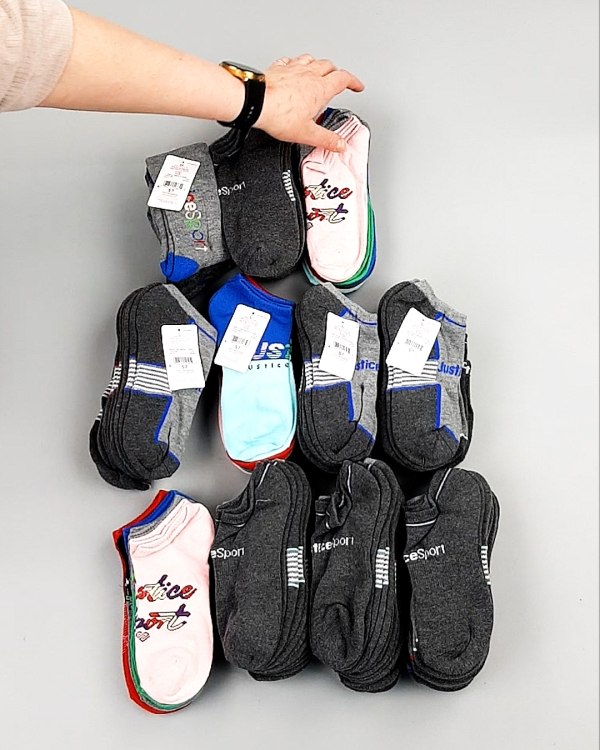 Фотография  819 - Носки дети лето CAN 084#5 кг, ЛОТ №8001 оптом в Кемерово и Кемеровской области