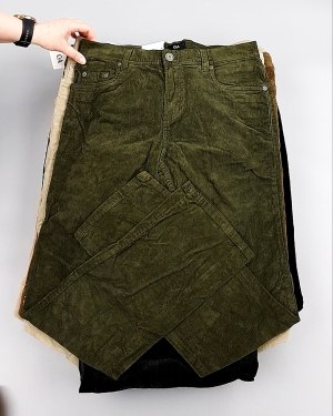 Фотография  956 - Брюки вельветовые м/ж C&A 025#10 кг, ЛОТ №8031 оптом в Кемерово и Кемеровской области