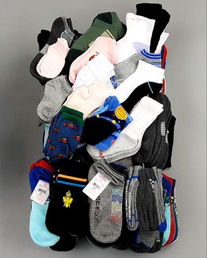 Фотография 959 - Носки дети лето CAN 084#5 кг, ЛОТ №8000 оптом в Кемерово и Кемеровской области