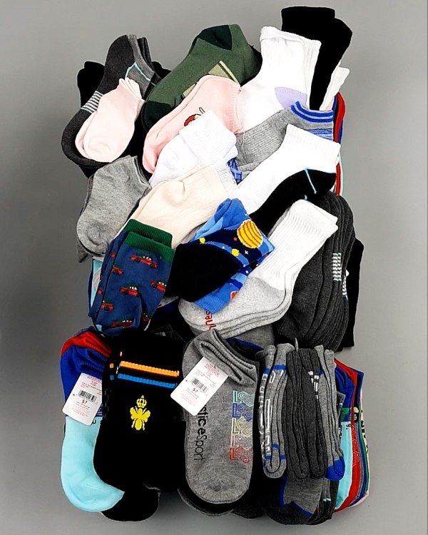 Фотография  469 - Носки дети лето CAN 084#5 кг, ЛОТ №8000 оптом в Кемерово и Кемеровской области