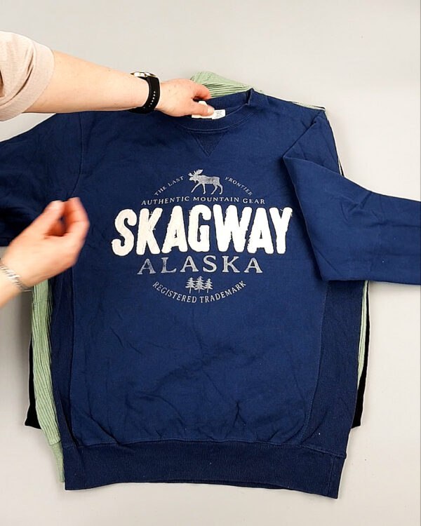 Фотография  281 - Толстовки муж BLUE CAN 084#10 кг, ЛОТ №8105 оптом в Кемерово и Кемеровской области