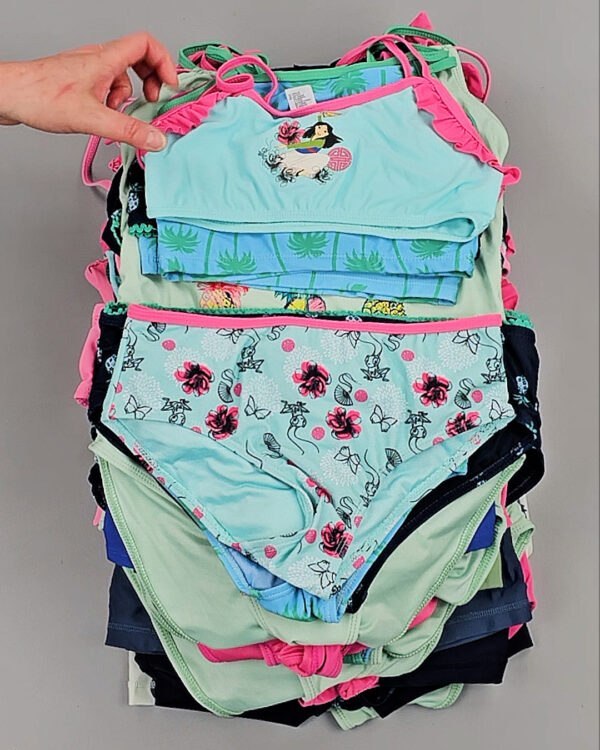 Фотография  621 - Купальники LIDL Kids 114#5 кг, ЛОТ №8373 оптом в Кемерово и Кемеровской области