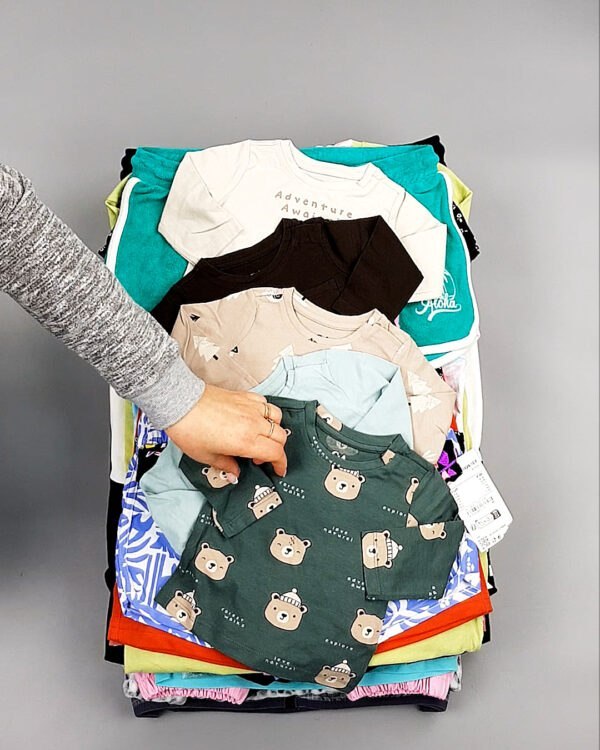 Фотография  809 - C&A детский микс 43#15,35 кг, ЛОТ №8205 оптом в Кемерово и Кемеровской области