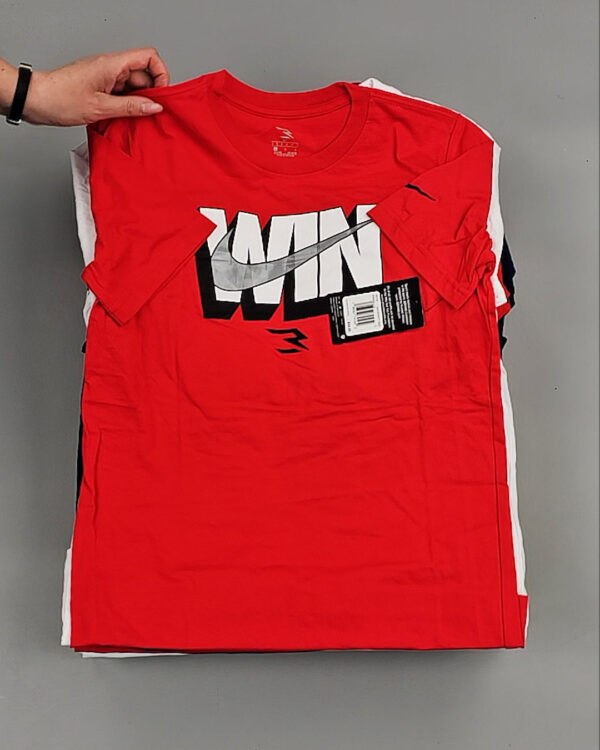 Фотография  385 - Футболки детские NIKE WIN CAN 084#5 кг, ЛОТ №8597 оптом в Кемерово и Кемеровской области