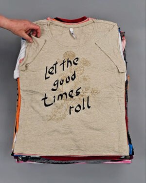 Фотография  516 - Футболки м/ж Cr+Ex#8 кг, ЛОТ № ВК0100 оптом в Кемерово и Кемеровской области