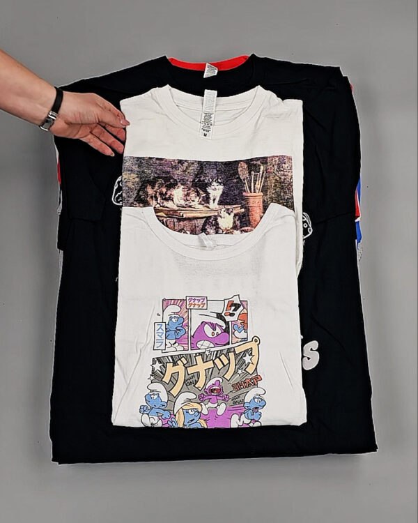 Фотография  506 - Футболки м/ж (Printed T-Shirts New)#5 кг, ЛОТ №8511 оптом в Кемерово и Кемеровской области