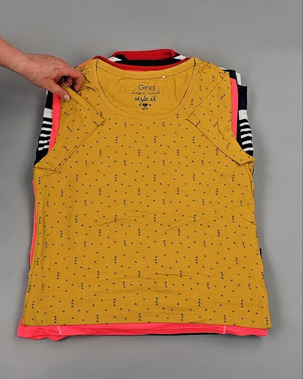 Фотография  498 - Футболки м/ж Cr+Ex#8 кг, ЛОТ № ВК0101 оптом в Кемерово и Кемеровской области