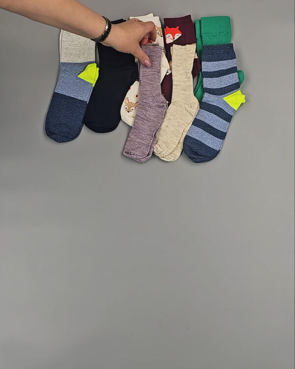 Фотография  503 - H&M носки дети лето 06#2 кг, ЛОТ №8920 оптом в Кемерово и Кемеровской области