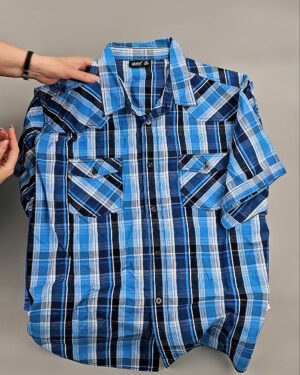 Фотография  709 - Рубашки к/р#25 кг, ЛОТ № ВК0095 оптом в Кемерово и Кемеровской области