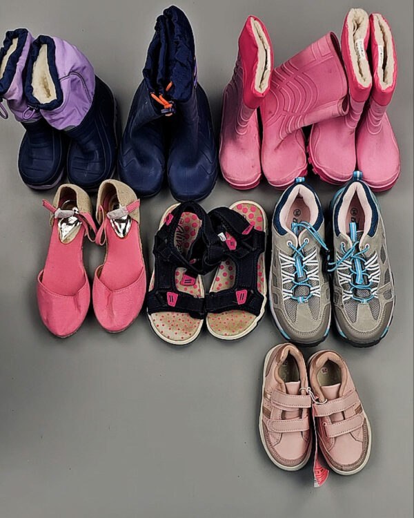 Фотография  696 - Обувь детская Summer Autlet#6 кг, ЛОТ № ВК0128 оптом в Кемерово и Кемеровской области